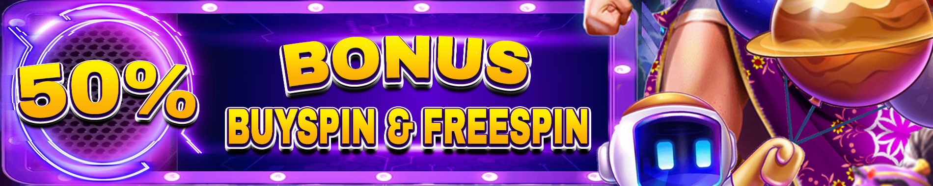 Bonus Freespin Murni 30%  Buy Freespin 20%